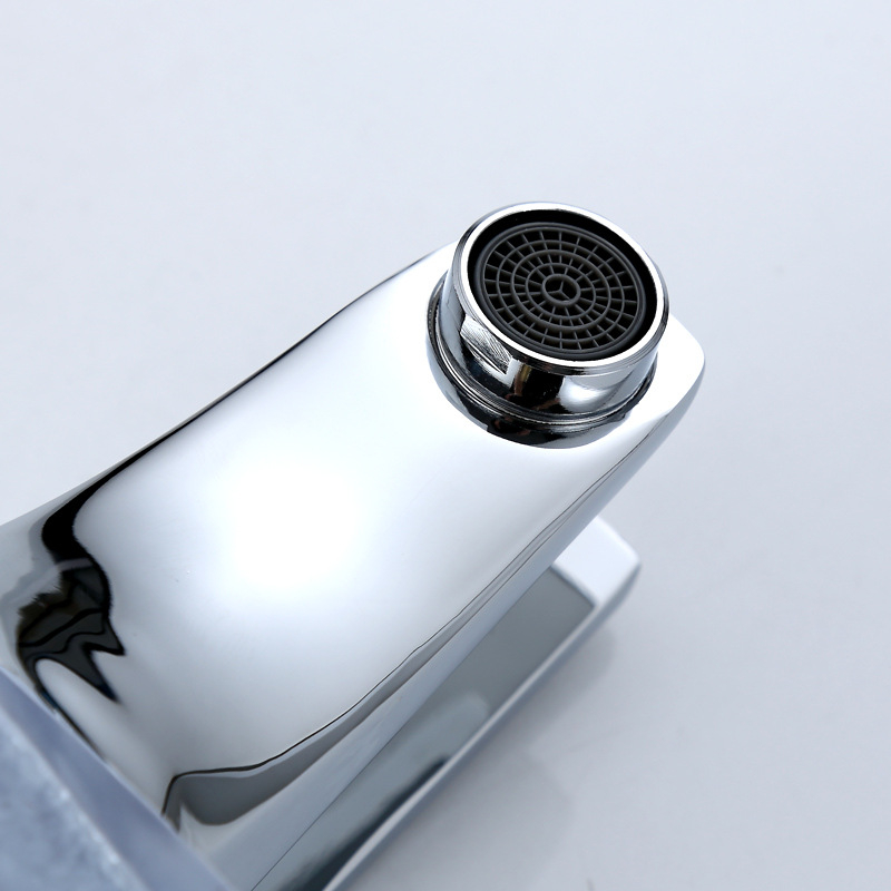 Morning Dew dviejų angų praustuvo maišytuvas – varinis korpusas, keraminė kasetė, 0–90°C, 5–8 MPa, ant paviršiaus montavimas