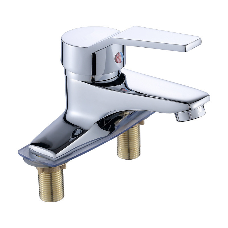 Morning Dew dviejų angų praustuvo maišytuvas – varinis korpusas, keraminė kasetė, 0–90°C, 5–8 MPa, ant paviršiaus montavimas