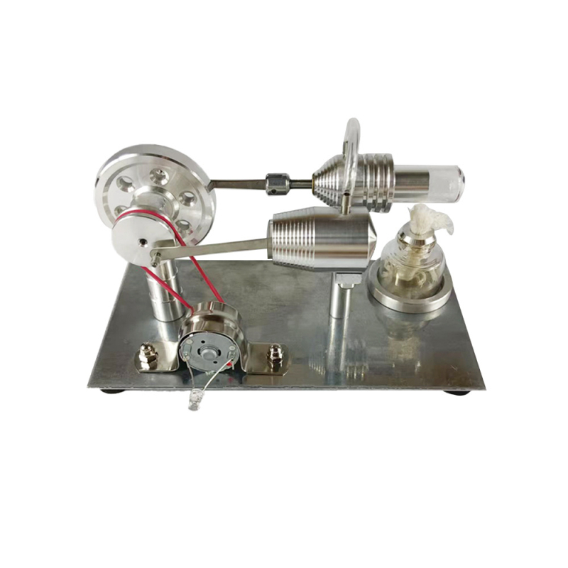 Model educațional Stirling, construcție metalică, pentru experimente științifice, potrivit pentru copii 0–2 ani