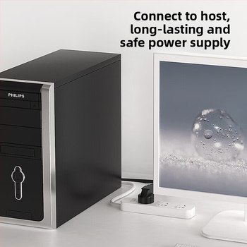 Καλώδιο τροφοδοσίας DY01, αγωγός από οξυγονοελεύθερο χαλκό, μήκος 0,5–20 m, για υπολογιστή