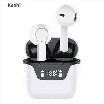 TWS belaidės Bluetooth ausinės į ausį su ENC triukšmo slopinimu, IPX5, 10 m diapazonas, Bluetooth 5.0, 4-8 valandos veikimo