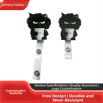 Акрилен медальон с карикатура – печат, материал: акрил, форма: карикатура, закопчалка: лесно издърпваща се