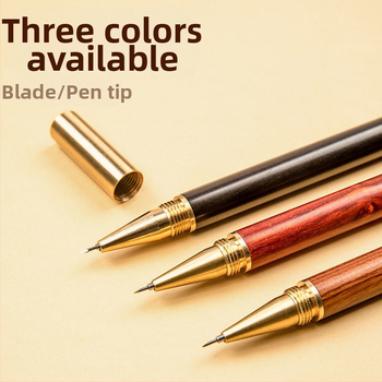 Μαχαίρι χειροτεχνίας σε στυλ στυλό για ημερολόγιο — Μάρκα: Borrence; Υλικό: Μέταλλο; Έτοιμο για δώρο; Χριστούγεννα