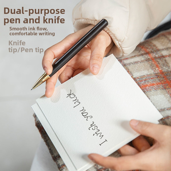 Μαχαίρι χειροτεχνίας σε στυλ στυλό για ημερολόγιο — Μάρκα: Borrence; Υλικό: Μέταλλο; Έτοιμο για δώρο; Χριστούγεννα