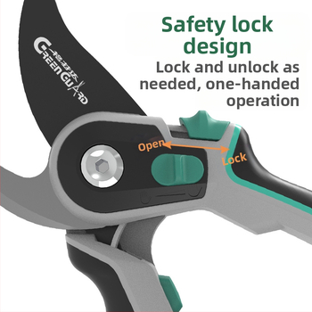 GREEN GUARD SK5 Ατσάλι Διπλής Δράσης Ψαλίδι Κλαδέματος με Επίστρωση Τεφλόν