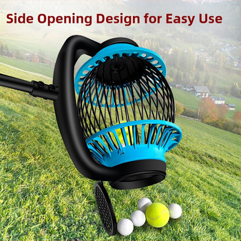 Feng Yida riešutų rinktuvas sodui — aliuminio lydinio lazda, nailono volas, skirtas riešutų rinkimui