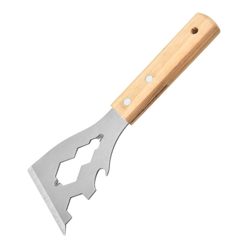 Nerūdijančio plieno kastuvėlis cemento valymui – sunkiosios konstrukcijos, šiuolaikinis minimalistinis dizainas, spausdintas logotipas, pritaikymas prieinamas