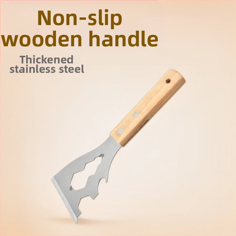 Nerūdijančio plieno kastuvėlis cemento valymui – sunkiosios konstrukcijos, šiuolaikinis minimalistinis dizainas, spausdintas logotipas, pritaikymas prieinamas