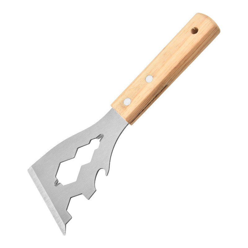 Nerūdijančio plieno kastuvėlis cemento valymui – sunkiosios konstrukcijos, šiuolaikinis minimalistinis dizainas, spausdintas logotipas, pritaikymas prieinamas