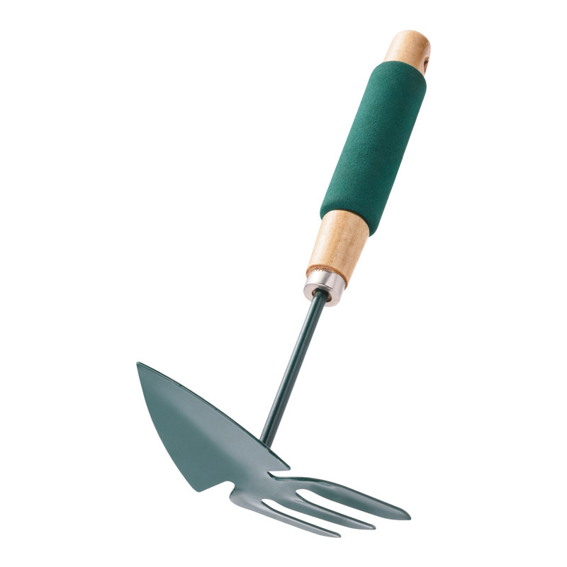 Jie Jie sodo rankinių įrankių rinkinys — grėblis, mini kastuvas, trowel, šakutė vazoniniams augalams