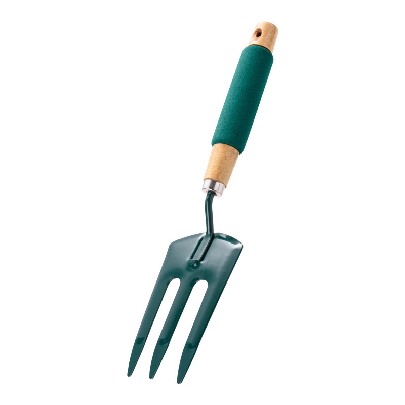 Jie Jie sodo rankinių įrankių rinkinys — grėblis, mini kastuvas, trowel, šakutė vazoniniams augalams