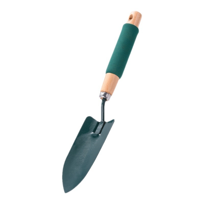 Jie Jie sodo rankinių įrankių rinkinys — grėblis, mini kastuvas, trowel, šakutė vazoniniams augalams