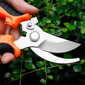 Nerūdijančio plieno genėjimo žirklės gėlėms, daugiafunkcinis sodo kirpimo įrankis storoms šakoms, darbo taupymas