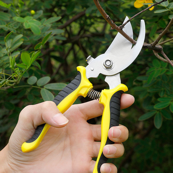 Nerūdijančio plieno genėjimo žirklės gėlėms, daugiafunkcinis sodo kirpimo įrankis storoms šakoms, darbo taupymas