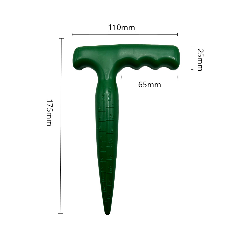 Joist plastikinis kibiro kastuvas sodui, skirtas sėklų sėjai ir daigų sodinimui
