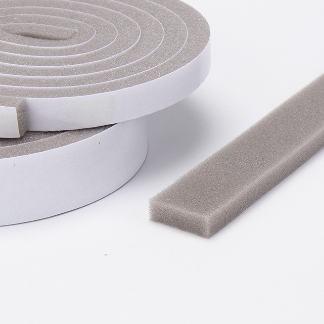 Λωρίδα στεγανοποίησης πόρτας και παραθύρου - αυτοκόλλητο σφουγγάρι για στεγανοποίηση από τον αέρα, ηχομόνωση και προστασία από κρούσεις για γυάλινες πόρτες