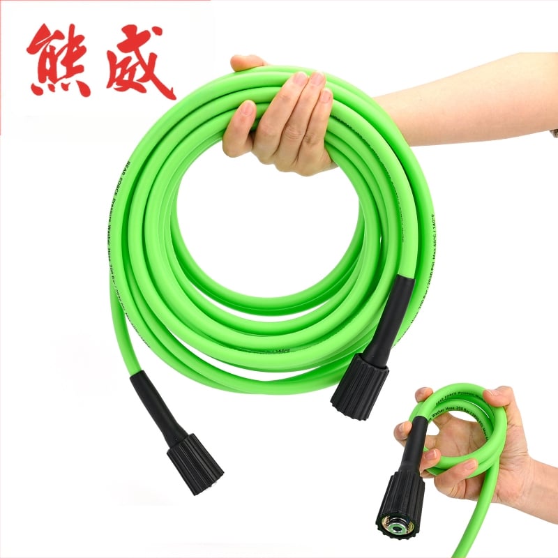 Didelio slėgio plovimo žarnos rinkinys automobilių plovimui, 200 bar (2900 psi), M22 jungtis, modelis SPH060120-10G, Xiong wei