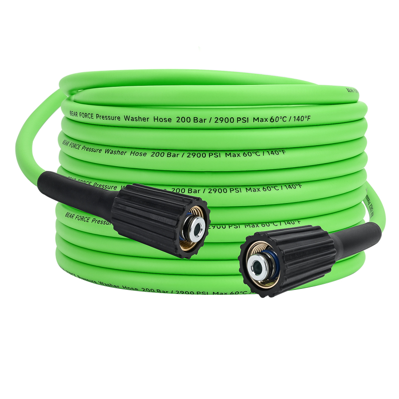 Didelio slėgio plovimo žarnos rinkinys automobilių plovimui, 200 bar (2900 psi), M22 jungtis, modelis SPH060120-10G, Xiong wei