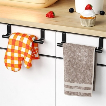 Κρεμάστρα πετσετών για πόρτα ντουλάπας, μεταλλική, με φινίρισμα βαφής φούρνου ή ψεκασμού, φορτίο 20 kg