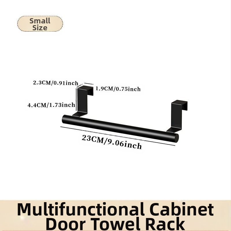 Κρεμάστρα πετσετών για πόρτα ντουλάπας, μεταλλική, με φινίρισμα βαφής φούρνου ή ψεκασμού, φορτίο 20 kg