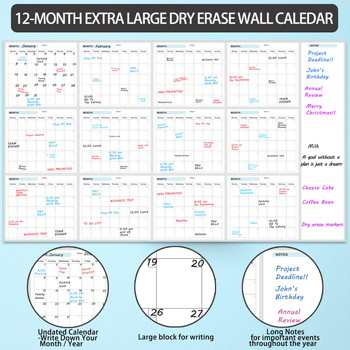 Be datos ištrinamas sulankstomas kalendorius su laminuotu paviršiumi, logotipo spauda