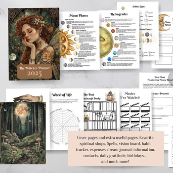 Πλάνερ για μάγισσες - δημιουργική τάση, Dowling χαρτί, εξώφυλλο από χαρτί, Έκδοση 2025