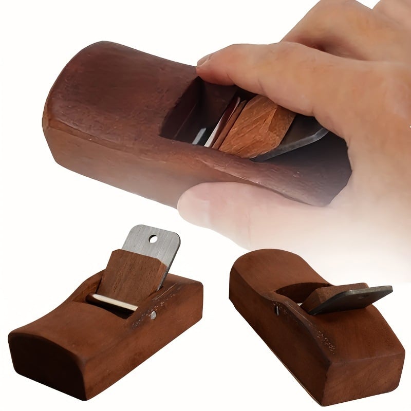 Дърводелски ръчен планер, кратък плосък модел; марка Ke-quality virtue; произход Zhejiang, Китай; частни марки налични