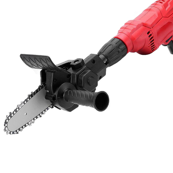 Адаптер за електрическа бормашина към електрическа резачка | Тип: електрическа резачка; Материал на веригата: пластмасова стомана; Марка: Друг