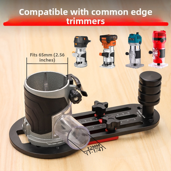 KD-0225 Ξυλουργικό εργαλείο εντοπισμού εγκοπών και φρεζαρίσματος αυλακώσεων για κατέβασμα γωνιών (Μάρκα: Fengsen; Υλικό: κράμα αλουμινίου; Εμβέλεια: 0-100 mm; Για οικιακή χρήση)