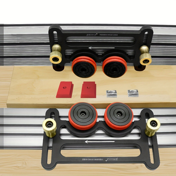 Τροχός πίεσης για πριονιστικό τραπέζι ξυλουργίας, πολυλειτουργικός κύλινδρος με ρουλεμάν, τροφοδότης και feather board