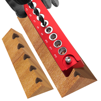 Ξυλουργικός τοποθετητής διάτρησης για τετράγωνο και κυκλικό ξύλο, διάτρηση 45°, τρυπητήρας για τενον, βοηθητική πλάκα ευθυγράμμισης
