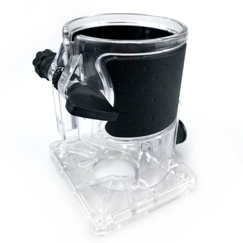 Πλαστικό διαφανές προστατευτικό κάλυμμα βάσης για μηχανές ξυλουργικής χάραξης και κοπής ακμών