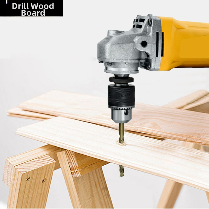 100-модел конверсионна глава за ъглошлайф, тричелюстен патрон, високоуглеродна стомана