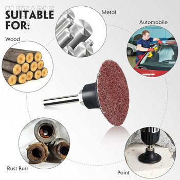 Noyan δίσκοι γυαλίσματος για πνευματικό γυάλισμα, TR σύνδεση, κορούνδουμ abrasi