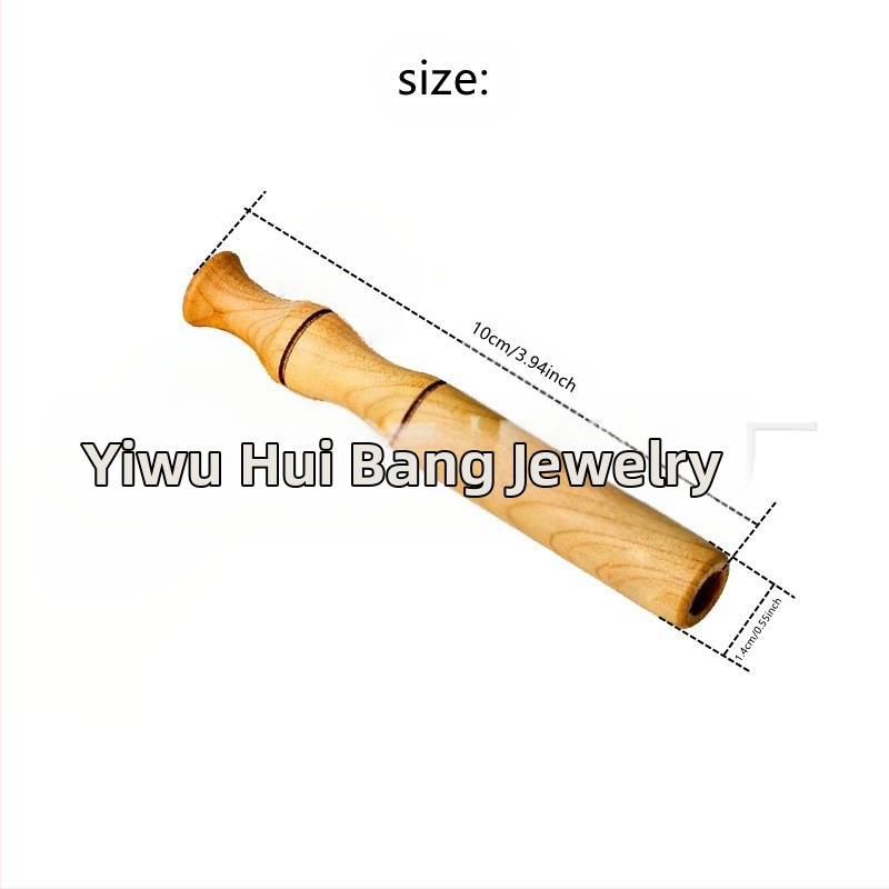 Дървено колие с геометричен дизайн, ръчно изработено, ароматерапевтичен инхалатор за спиране на пушенето, оригинален дизайн, лято 2024