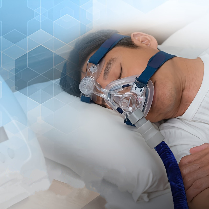 CPAP vamzdelio apsauginė rankovė, absorbentas medvilnės audinys, laboratorijos naudojimui