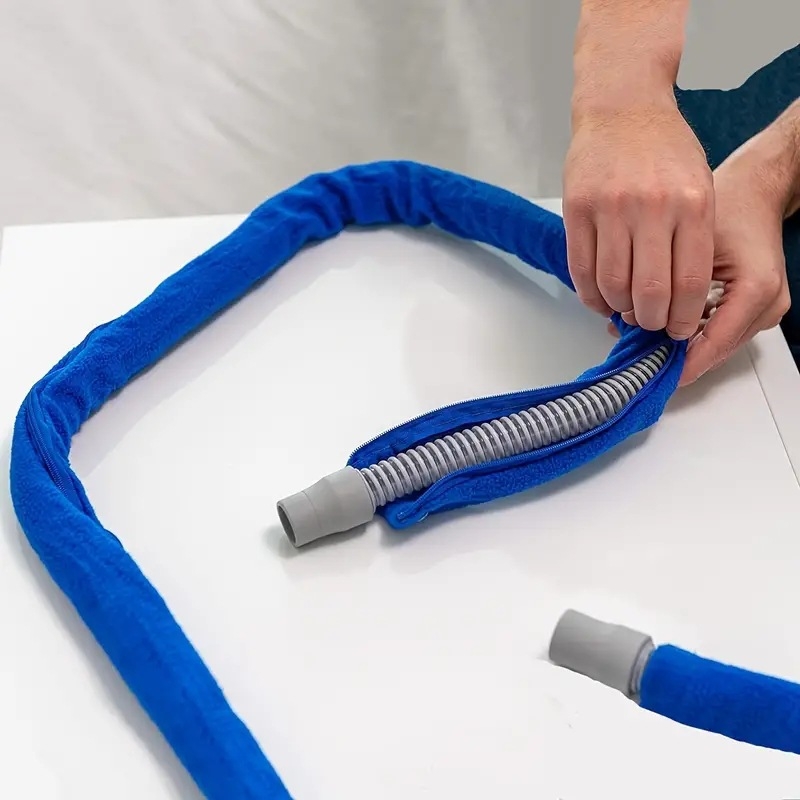 CPAP vamzdelio apsauginė rankovė, absorbentas medvilnės audinys, laboratorijos naudojimui