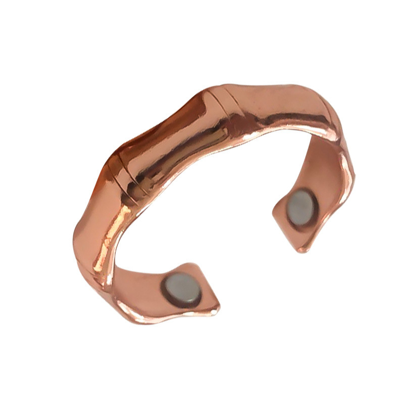 Magnetski unisex prsten, elektroplatirani metal, podesivo otvaranje