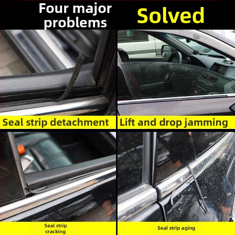 Botny Смазващ агент за лентата на повдигача на прозореца и уплътнителя за стъкло – за повдигач на прозореца, водач на врати и прозорци и лепяща лента; смазване, защита и предотвратяване на забирането; срок 3 години.