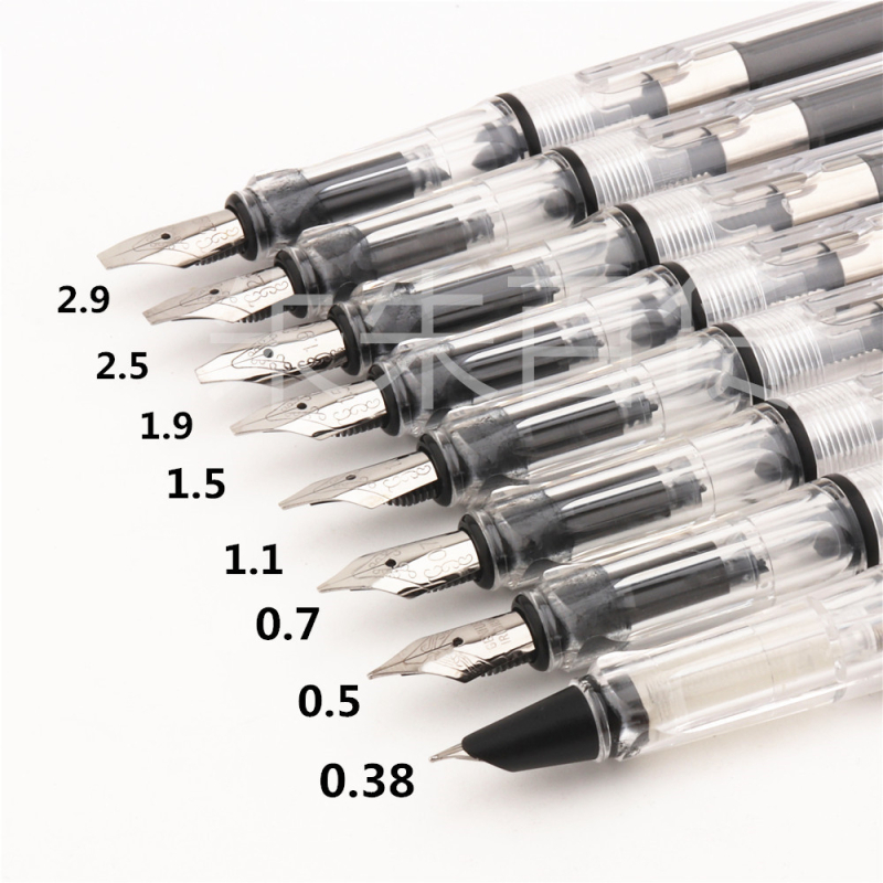 Duckbill típusú toll művészethez és kalligráfiához - műanyag tok, hegy rozsdamentes acélból + irídium arany bevonattal, tintaellátó rendszer 3.4, modell 879, PP zacskó