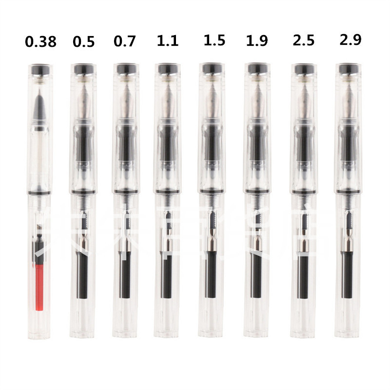 Duckbill típusú toll művészethez és kalligráfiához - műanyag tok, hegy rozsdamentes acélból + irídium arany bevonattal, tintaellátó rendszer 3.4, modell 879, PP zacskó