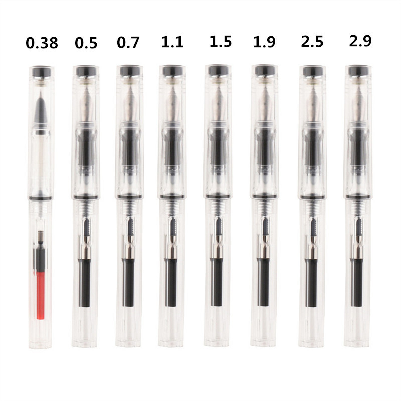 Duckbill típusú toll művészethez és kalligráfiához - műanyag tok, hegy rozsdamentes acélból + irídium arany bevonattal, tintaellátó rendszer 3.4, modell 879, PP zacskó