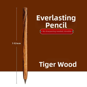 Дървен молив за първи клас, без острилка, устойчив на чупене