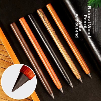 Дървен молив за първи клас, без острилка, устойчив на чупене