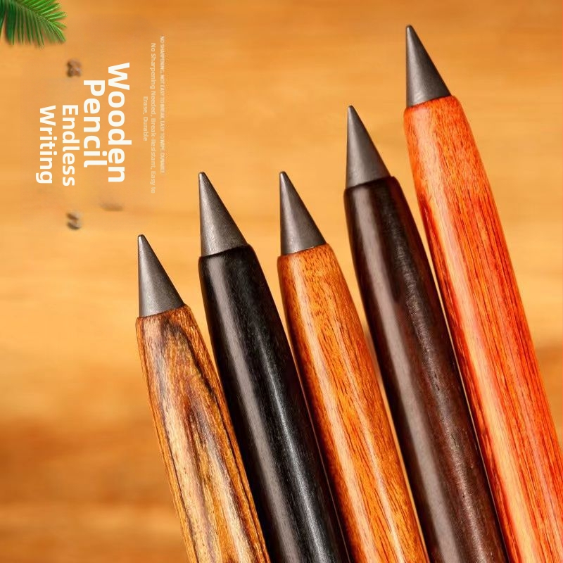 Дървен молив за първи клас, без острилка, устойчив на чупене