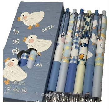 Gel στυλό - Σειρά Κινούμένων Σχεδίων, Πλαστικό Σώμα, Μη Διαγράψιμο, Υλικό άκρης: Άλλα Υλικά