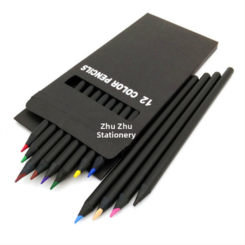 Комплект дървени моливи със деформирани меки моливи, карикатурни моливи, моливи с множество върха и моливи за строителни блокчета, блистерна опаковка за 12 кутии