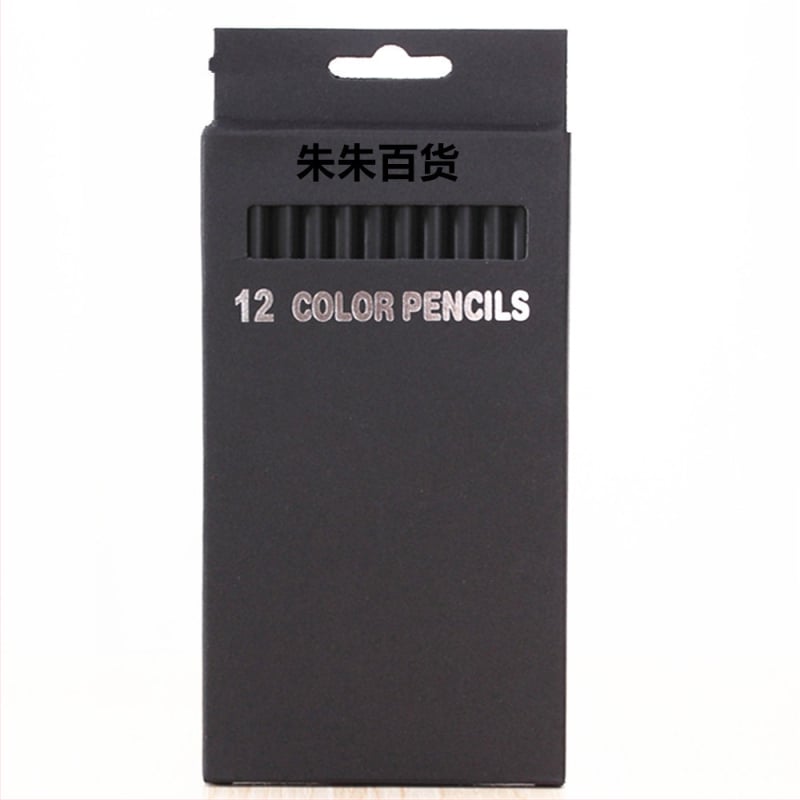 Комплект дървени моливи със деформирани меки моливи, карикатурни моливи, моливи с множество върха и моливи за строителни блокчета, блистерна опаковка за 12 кутии