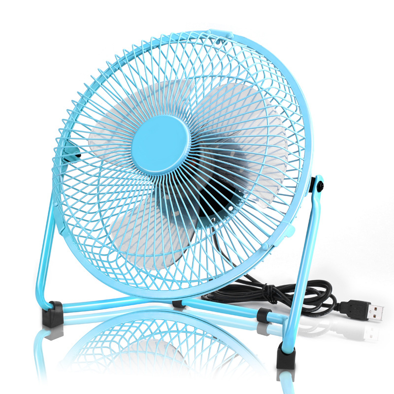 USB stolni ventilator za ured - 5V, 5W, buka 45-50dB, brushless motor, oscilacija gore-dolje