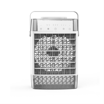 Επιτραπέζιος ανεμιστήρας με ψεκασμό υγρασίας και ψύξη με νερό, USB τροφοδοσία, κινητήρας χωρίς ψήκτρες, 5 φτερά